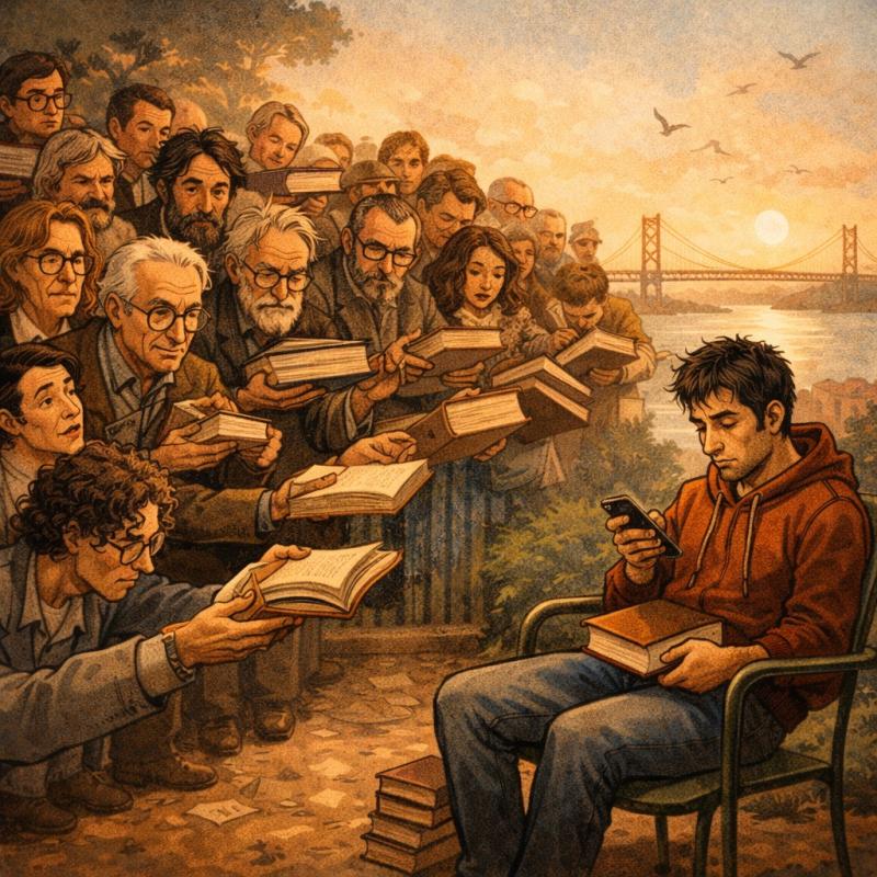 Portugal, Pátria de Escritores Não Lidos