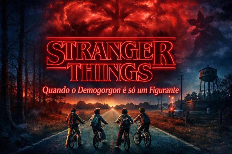 Stranger Things: quando o Demogorgon é só um figurante